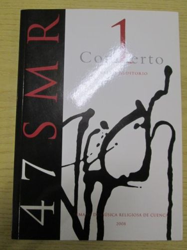 Portada del libro de 47 SEMANA DE LA MÚSICA RELIGIOSA CUENCA