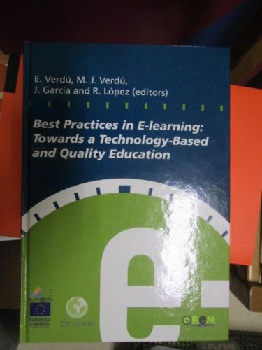 Portada del libro de BEST PRACTICES EN E-LEARNING: TOWARDS A TECHNOLOGY-BASED AND QUALITY EDUCATION