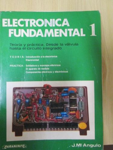 Portada del libro de ELECTRONICA FUDAMENTAL 1