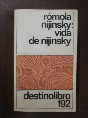 Portada del libro de VIDA DE NIJINSKY
