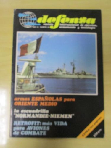 Portada del libro de DEFENSA. REVISTA INTERNACIONAL DE EJÉRCITOS, ARMAMENTO Y TECNOLOGÍA. Año III, Número 24. Abril 1980.