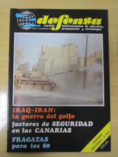 Portada del libro de DEFENSA. REVISTA INTERNACIONAL DE EJÉRCITOS, ARMAMENTO Y TECNOLOGÍA. Año IV, Número 35. Marzo 1981.