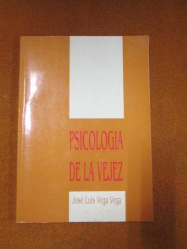 Portada del libro de PSICOLOGÍA DE LA VEJEZ