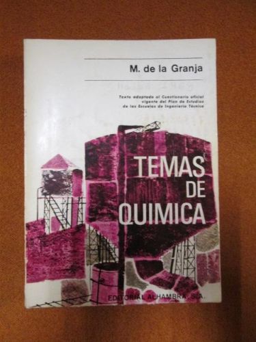 Portada del libro de TEMAS DE QUÍMICA