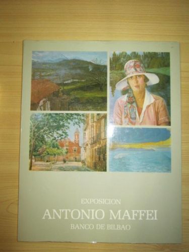 Portada del libro de EXPOSICIÓN ANTONIO MAFFEI
