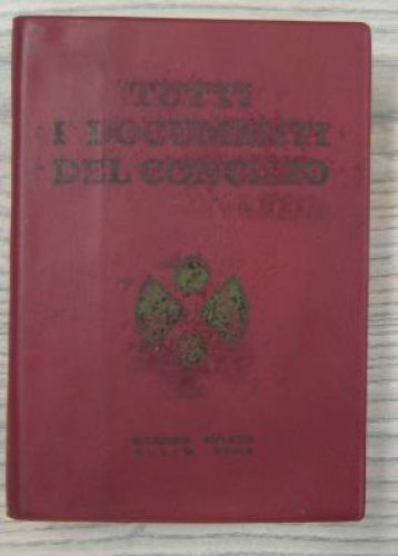 Portada del libro de TUTTI I DOCUMENTI DEL CONCILIO