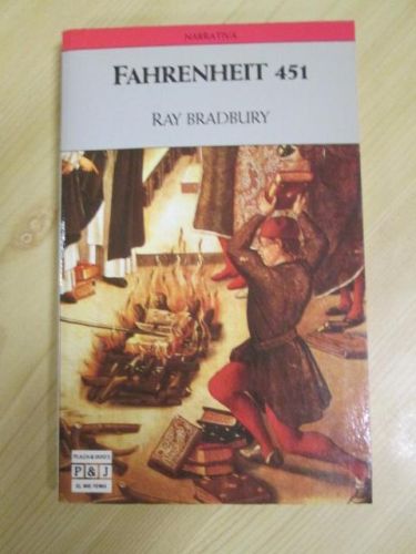 Portada del libro de FAHRENHEIT 451