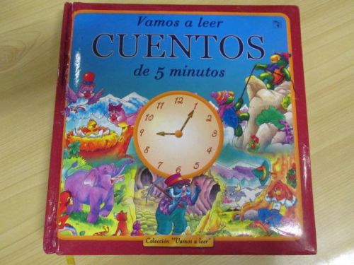 Portada del libro de VAMOS A LEER CUENTOS DE 5 MINUTOS. Colección “Vamos a leer”
