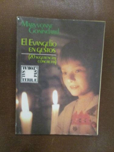 Portada del libro de EL EVANGELIO EN GESTOS (20 SUGERENCIAS CONCRETAS)