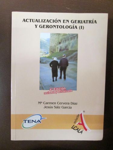 Portada del libro de ACTUALIZACIÓN EN GERIATRÍA Y GERONTOLOGÍA (I)