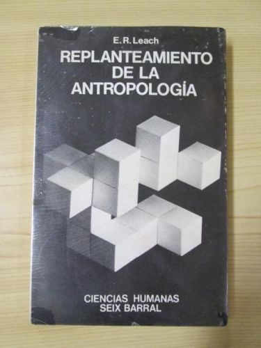 Portada del libro de REPLANTEAMIENTO DE LA ANTROPOLOGÍA.