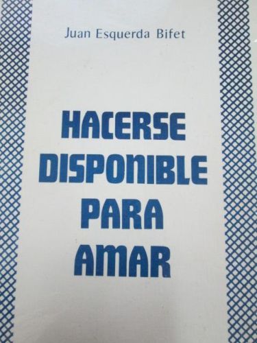 Portada del libro de HACERSE DISPONIBLE PARA AMAR