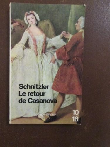 Portada del libro de LE RETOUR DE CASANOVA