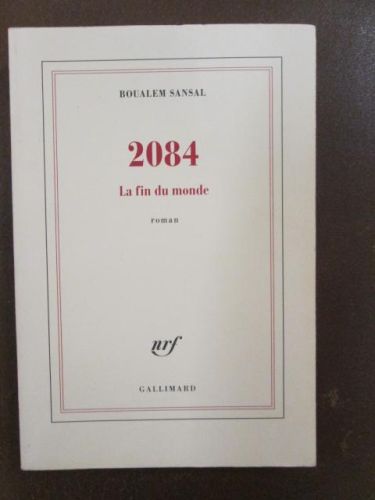 Portada del libro de 2084. LA FIN DU MONDE