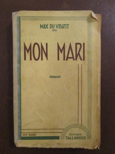 Portada del libro de MON MARI