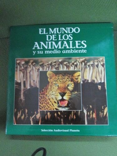 Portada del libro de EL MUNDO DE LOS ANIMALES Y SU MEDIO AMBIENTE (8 VOLÚMENES+2 COFRES CON 20 DISCOS LASER)