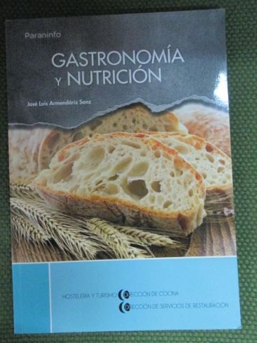 Portada del libro de GASTRONOMÍA Y NUTRICIÓN
