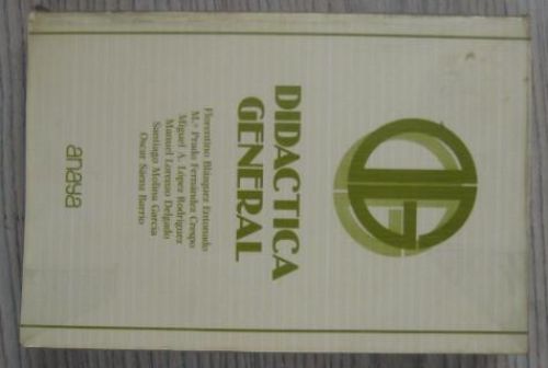Portada del libro de DIDACTICA GENERAL
