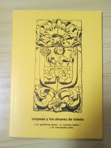 Portada del libro de OROPESA Y LOS ÁLVAREZ DE TOLEDO