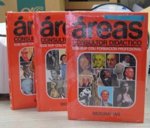 Portada del libro de ÁREAS CONSULTOR DIDÁCTICO: BIOGRAFÍAS. VOL 1-3