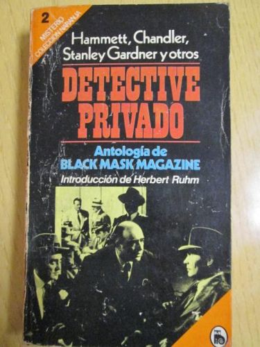 Portada del libro de DETECTIVE PRIVADO. Antología de Black Magazine
