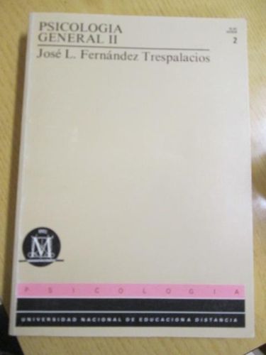 Portada del libro de PSICOLOGÍA GENERAL II