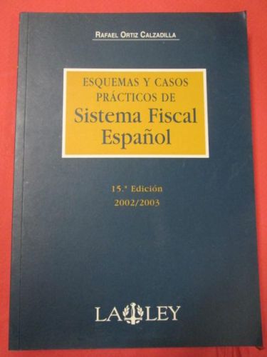 Portada del libro de ESQUEMAS Y CASOS PRÁCTICOS DE SISTEMA FISCAL ESPAÑOL