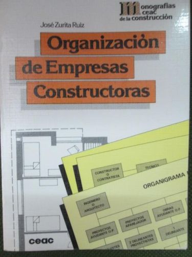 Portada del libro de ORGANIZACIÓN DE EMPRESAS CRONSTRUCTORA