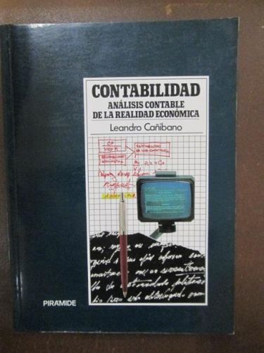 Portada del libro de CONTABILIDAD . Análisis contable de la realidad.