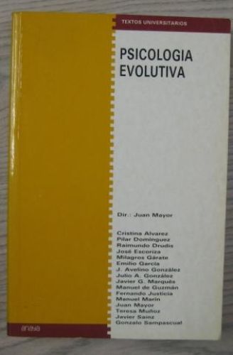 Portada del libro de PSICOLOGÍA EVOLUTIVA