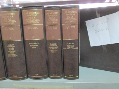 Portada del libro de LAS MEJORES NARRATIVAS DE LA LITERATURA UNIVERSAL SIGLO XIX (22 Tomos)