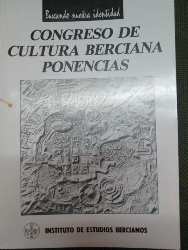 Portada del libro de CONGRESO DE CULTURA BERCIANA PONENCIAS