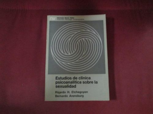 Portada del libro de ESTUDIOS DE CLÍNICA PSICOANALÍTICA SOBRE LA SEXUALIDAD