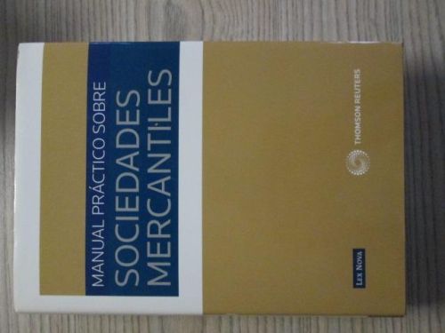 Portada del libro de MANUAL PRÁCTICO SOBRE SOCIEDADES MERCANTILES