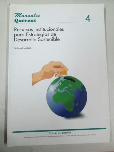 Portada del libro de RECURSOS INSTITUCIONALES PARA ESTRATEGIAS DE DESARROLLO SOSTENIBLE