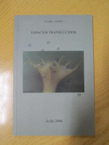 Portada del libro de ESPACIOS TRANSLÚCIDOS
