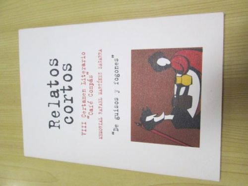 Portada del libro de RELATOS CORTOS. VIII CERTAMEN LITERARIO. DE GUISOS Y FOGONES