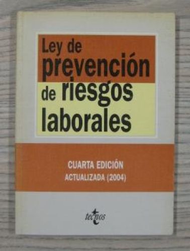 Portada del libro de LEY DE PREVENCIÓN DE RIESGOS LABORALES