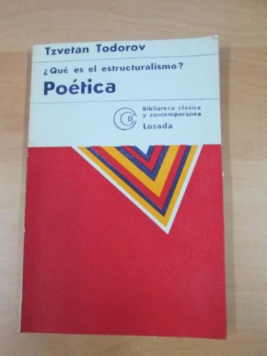 Portada del libro de ¿QUÉ ES EL ESTRUCTURALISMO? POÉTICA