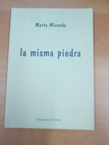 Portada del libro de LA MISMA PIEDRA