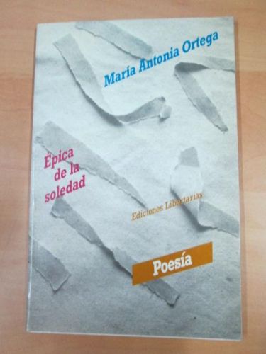 Portada del libro de ÉPICA DE LA SOLEDAD
