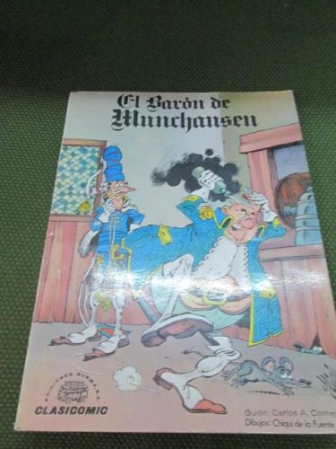 Portada del libro de EL BARÓN DE MUNCHAUSEN