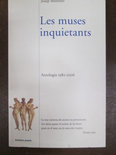 Portada del libro de LES MUSES INQUIETANTS-Antología 1982-2006