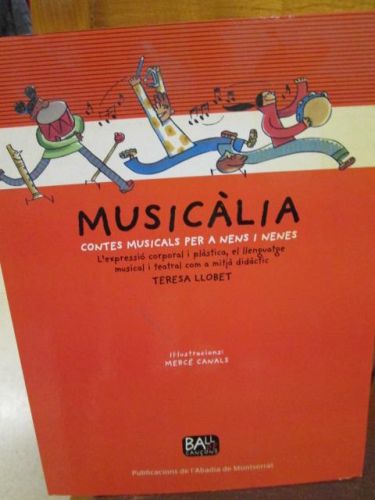 Portada del libro de MUSICALIA.CONTES MUSICALS PER A NENS I NENES 1ªedición