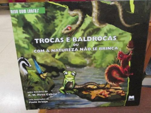 Portada del libro de TROCAS E BALDROCAS