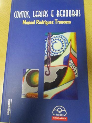 Portada del libro de CONTOS, LERIAS E REXOUBAS. En gallego