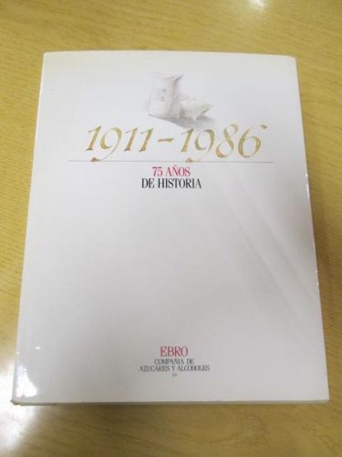 Portada del libro de 75 AÑOS DE EBRO