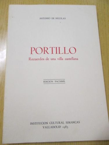 Portada del libro de PORTILLO, RECUERDOS DE UNA VILLA CASTELLANA