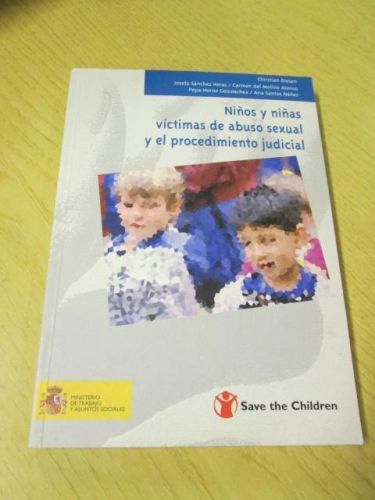 Portada del libro de NIÑOS Y NIÑAS VÍCTIMAS DE ABUSO SEXUAL Y PROCEDIMIENTO JUDICIAL