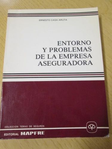 Portada del libro de ENTORNO Y PROBLEMAS DE LA EMPRESA ASEGURADORA